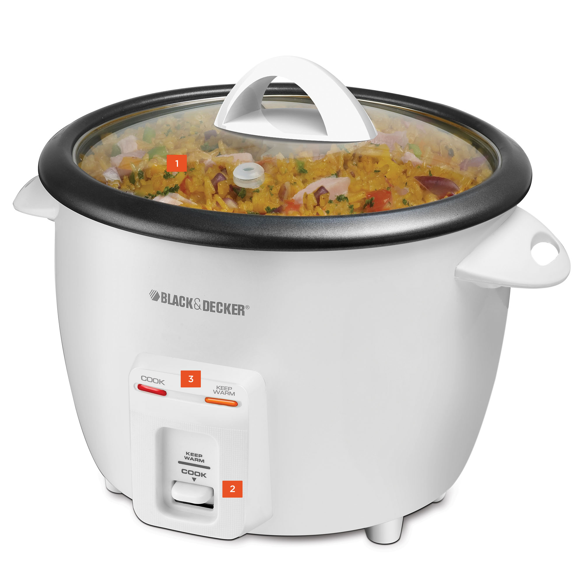 Buy a 14 Cup Rice Cooker RC3314W BLACK DECKER